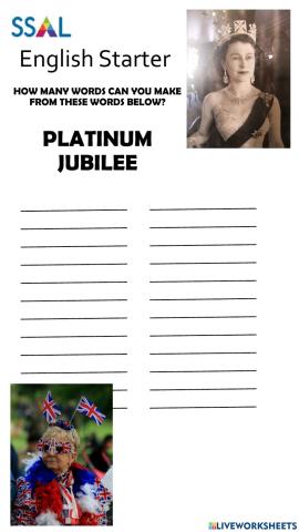 Jubilee starter