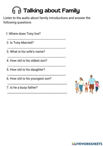 Introducing my family