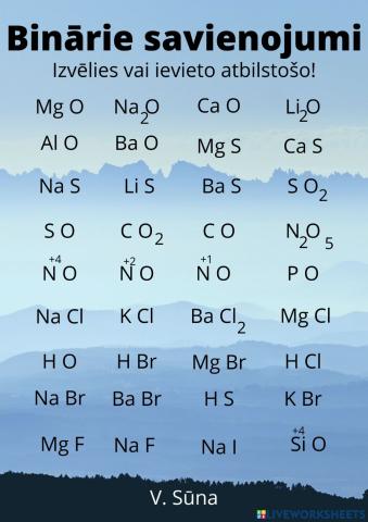 Binārie savienojumi