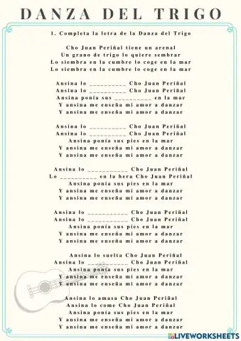 La Danza del Trigo