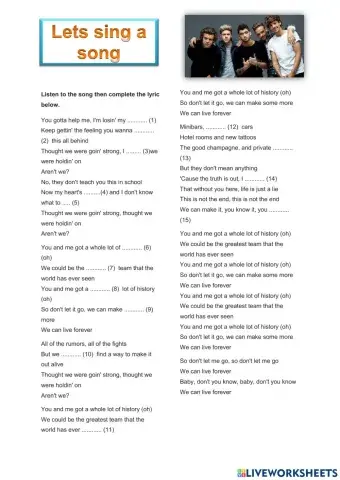 Hystory one direction