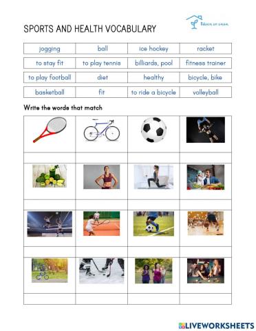 Sports and healthy