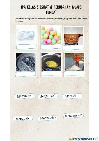 Lkpd sifat & perubahan wujud benda