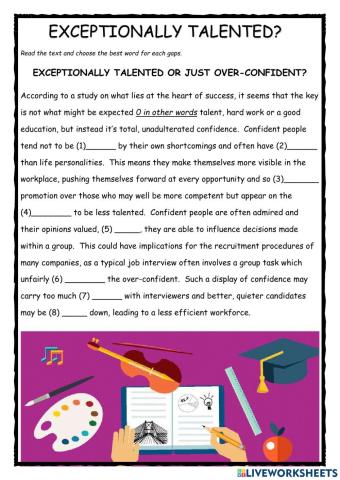 Exceptionally Talented CAE Use of English