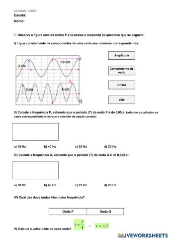 Atividade - Ondas