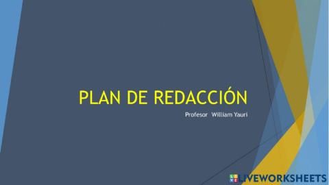 Plan de Redaccion1