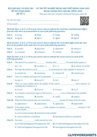 MSE-2022-Đề thi thử số 13