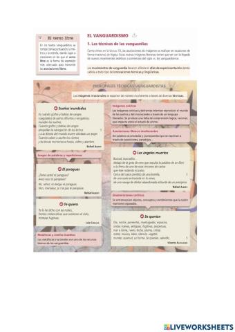 Vanguardias literarias