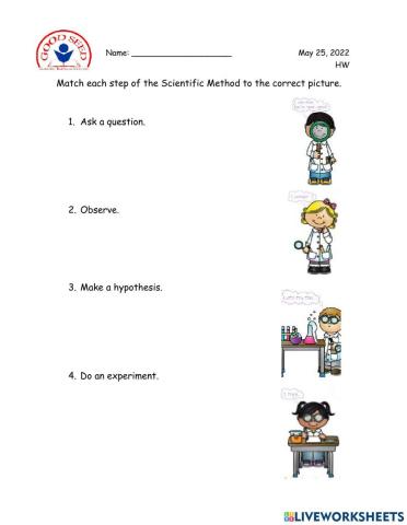Science 1st HW 05-25
