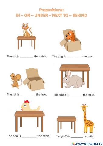 Prepositions