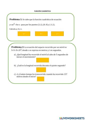 Función cuadrática