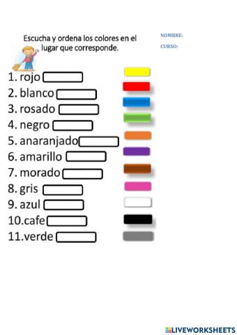 Los colores