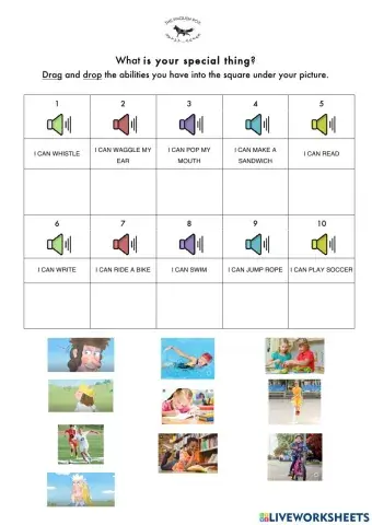 Abilities CAN CAN'T - Little Princess