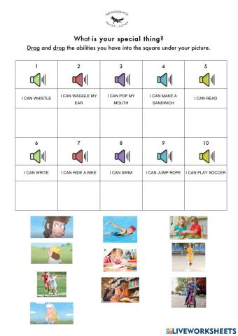 Abilities CAN CAN'T - Little Princess