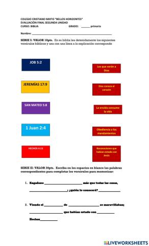 Versículos bíblicos