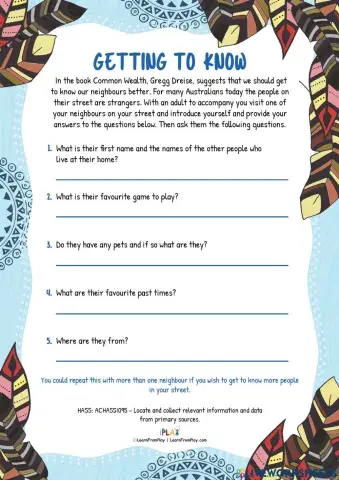 Common Wealth - Getting To Know