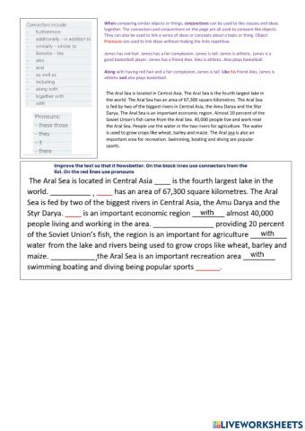 Connection of Comparison Set 1