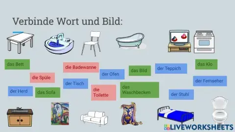 DaZ - Möbel und Dativ