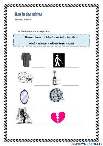 Song: Man in the mirror