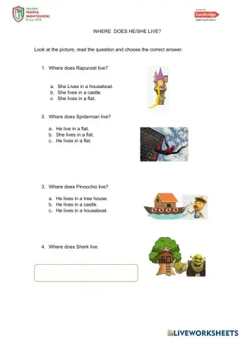 Where does he or she live?