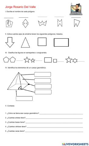 Cuerpos geométricos