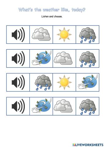 What's the weather like?