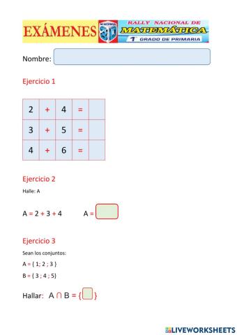 Razonamiento matemático