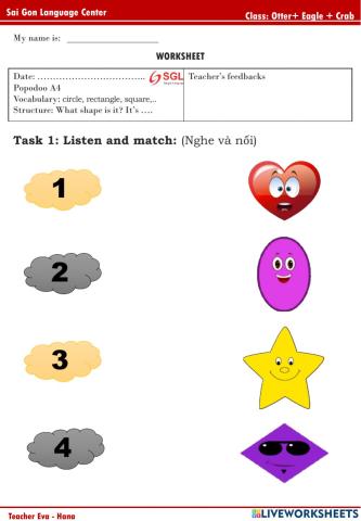 PPD a4 (Diamond, Heart, Star, Oval)