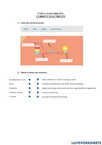 6.3. Electricity. Current Electricity