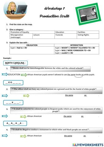 Jim Crow Laws Piste Verte