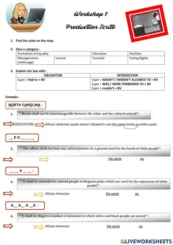 Jim Crow Law Piste Rouge