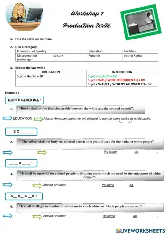 Jim Crow Laws Piste Verte