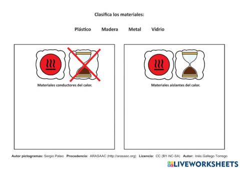El calor: actividad 3