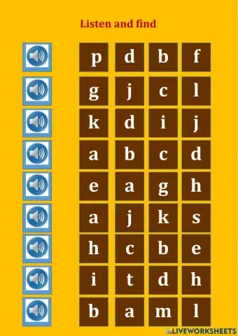 Alphabet phonics