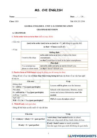 Viet Teacher-GE8-U2-Grammar