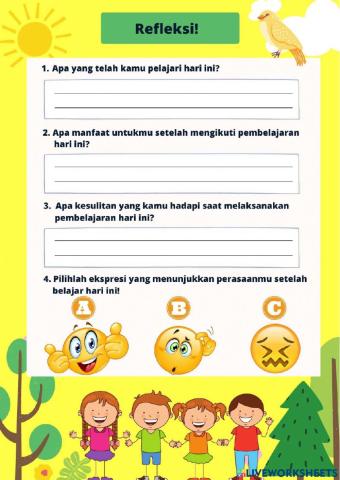 Refleksi LKPD Elektronik Berbasis Kontekstual Materi Sumber Energi Alternatif