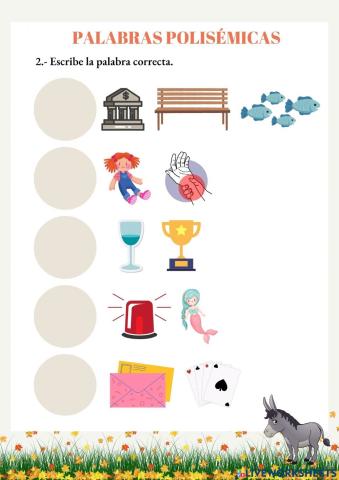 Palabras polisémicas