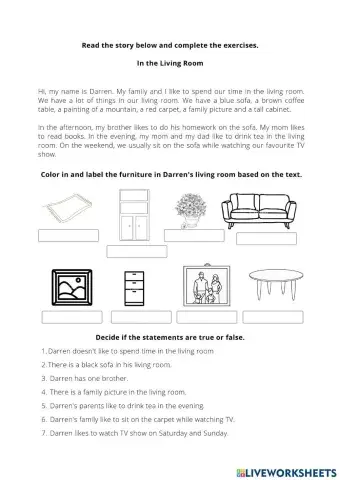 Things in the living room