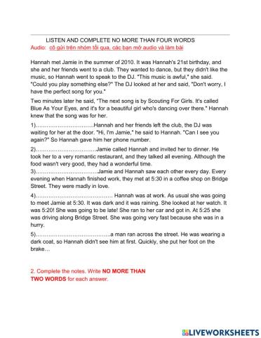 ST 1- BT BS ngày 4.5 listening-AF đề 4