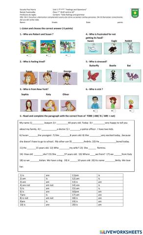 Class 7 unit 1 7th grade