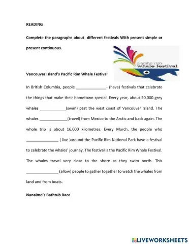 Faestivals around the world