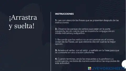 Gramática en ELE: Indicativo vs. Subjubtivo