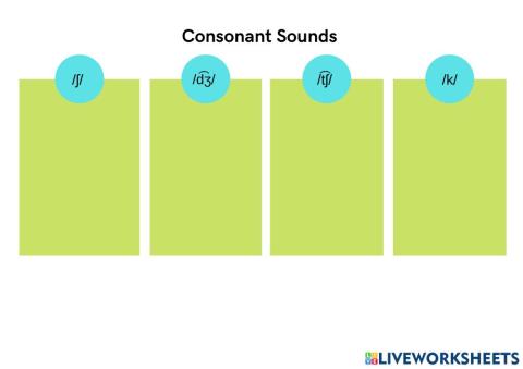 Consonant Sounds