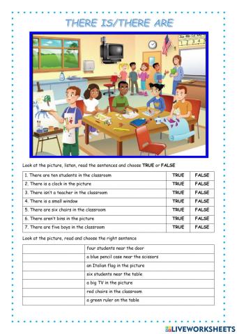 There is or There are