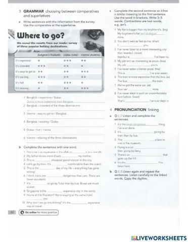 Comparatives-superlatives