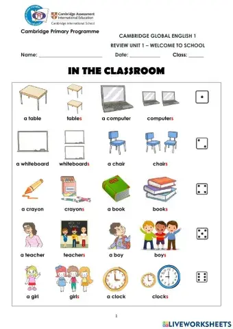 CGE 1-Review U1-Roll and read