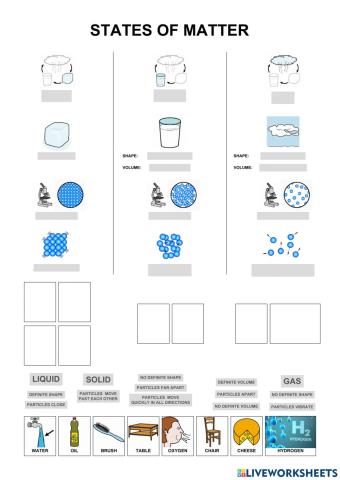 States of Matter. English