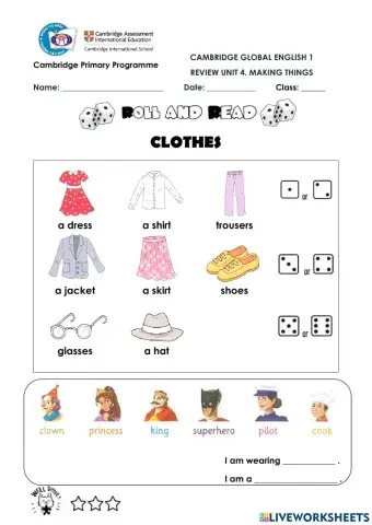 CGE1-Review U4-Vocabulary