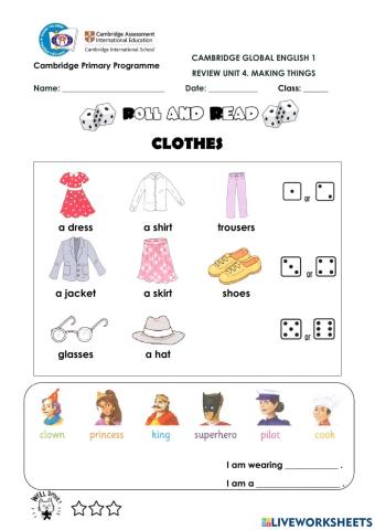 CGE1-Review U4-Vocabulary