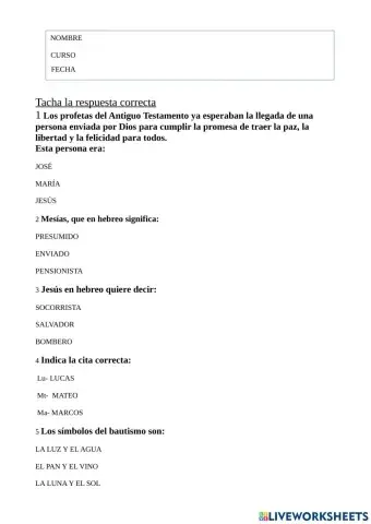 Control 3ª evaluación